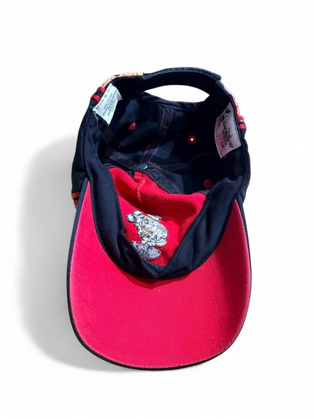 Vintage Y2K Walt Disney World Mickey Mouse “Super Star” Flame Cap